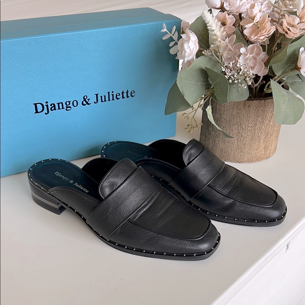 Django & Juliette FELIPERZ Black Mules